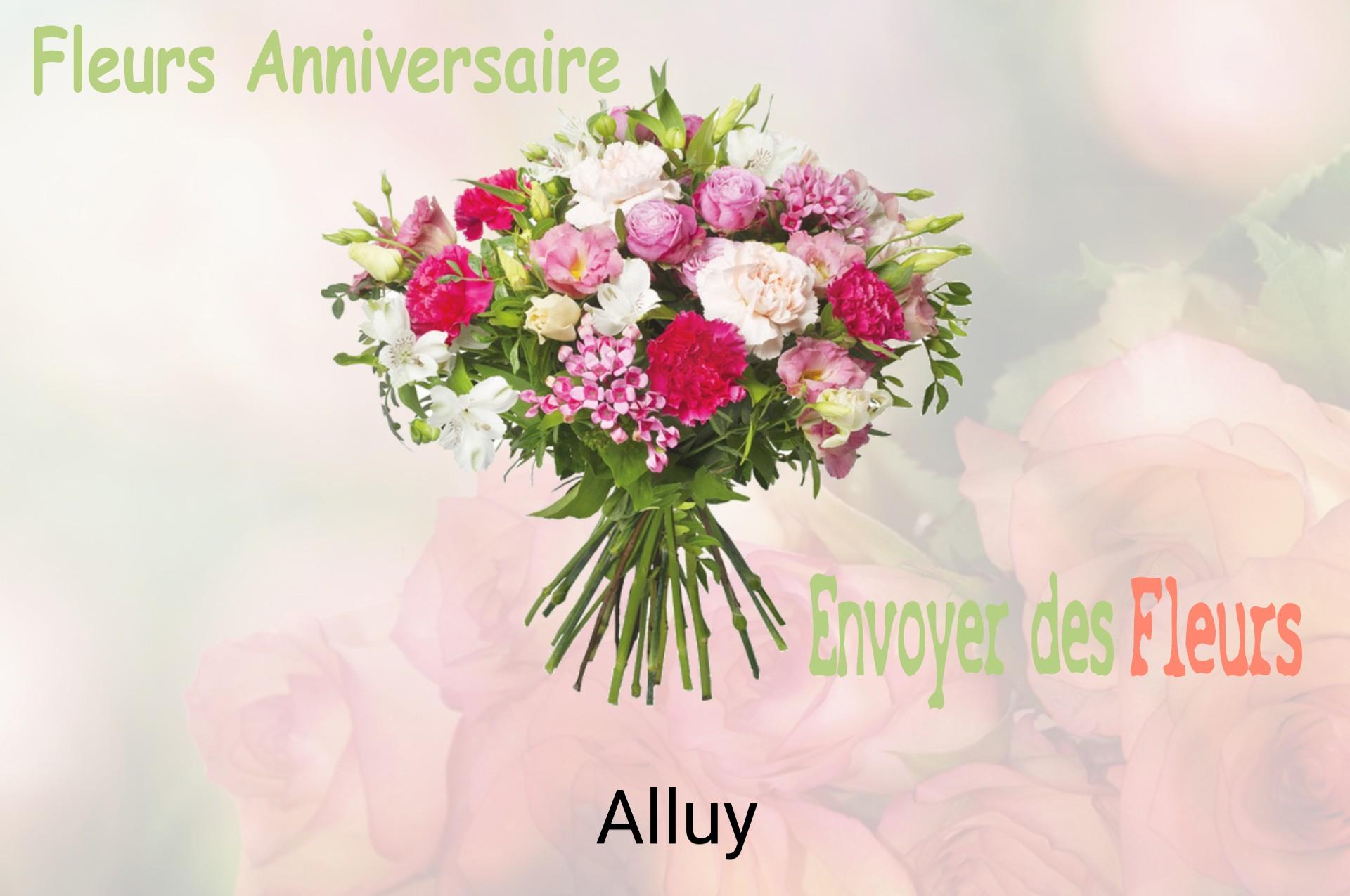 Bouquet de fleurs d’anniversaire livré à Alluy